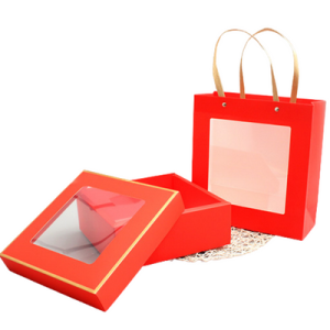 Red Window Hamper Box | Gift Boxes Packaging